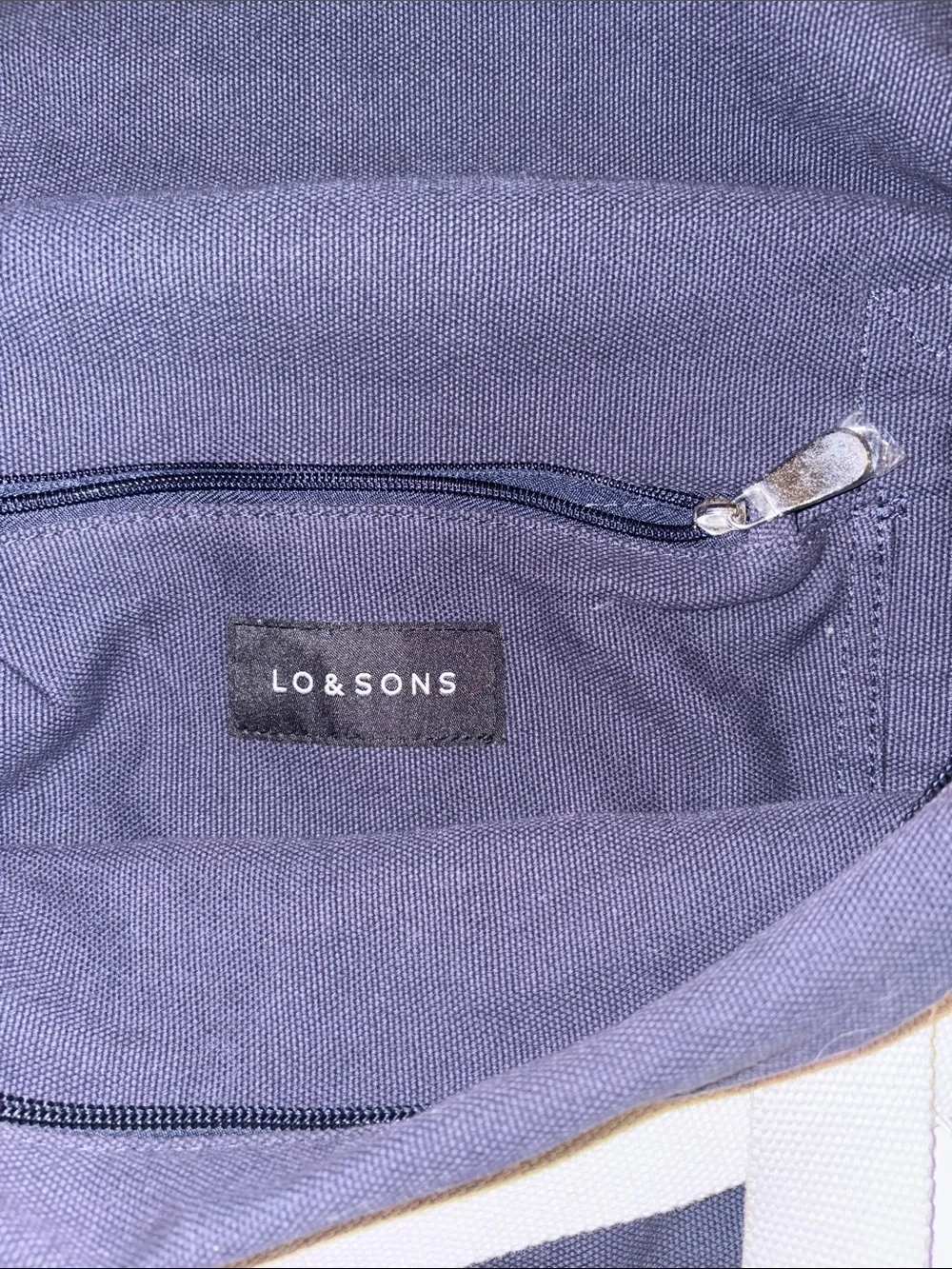LO & Sons Catalina Deluxe Tote - NWOT organic cotton